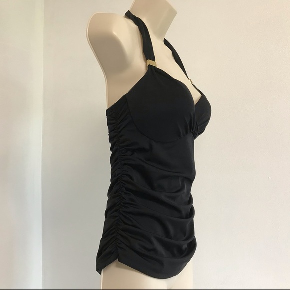 Victoria’s Secret Tankini Top 32C Padded Halter - Picture 3 of 7